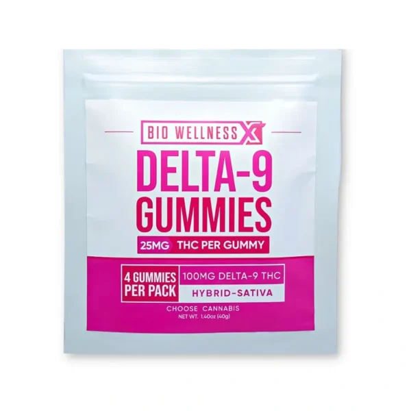 Delta 9 25mg Gummies 4 Pack Bio.webp