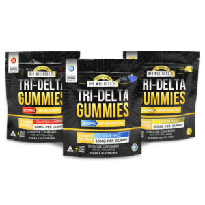 Tri Delta Gummies D8 D9 D10 3 Flavors Biowellnessx.webp