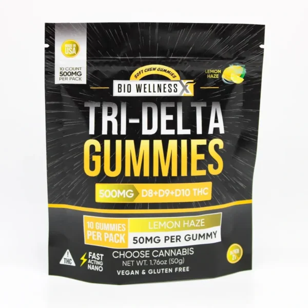 Tri Delta Gummies Delta 8 Delta 9 Delta 10 Gummies Lemon 10 Ct.webp