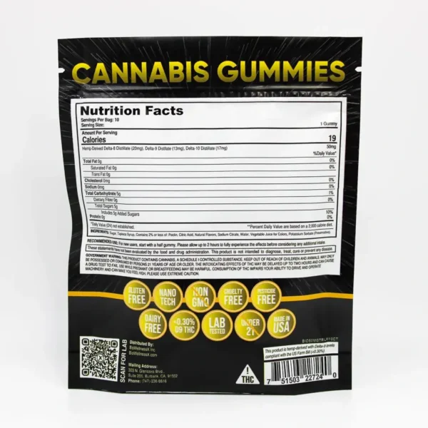 Tri Delta Gummies Delta 8 Delta 9 Delta 10 Gummies Lemon 10 Ct Back.webp