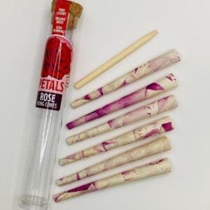 Purple Rain Rose Petal King Cones 6 Pack Stationery Party Supplies Pure Luxury Organic 472.jpg